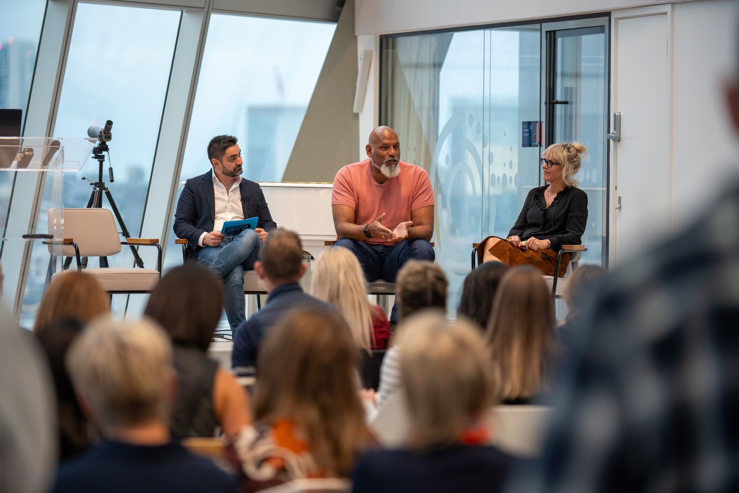 John Amaechi taking part in a Panel Discussion on <em>Inclusion in the Workplace</em> (October 2025)